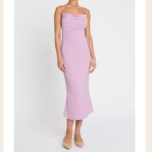 Choosy Atomic Dress Lilac